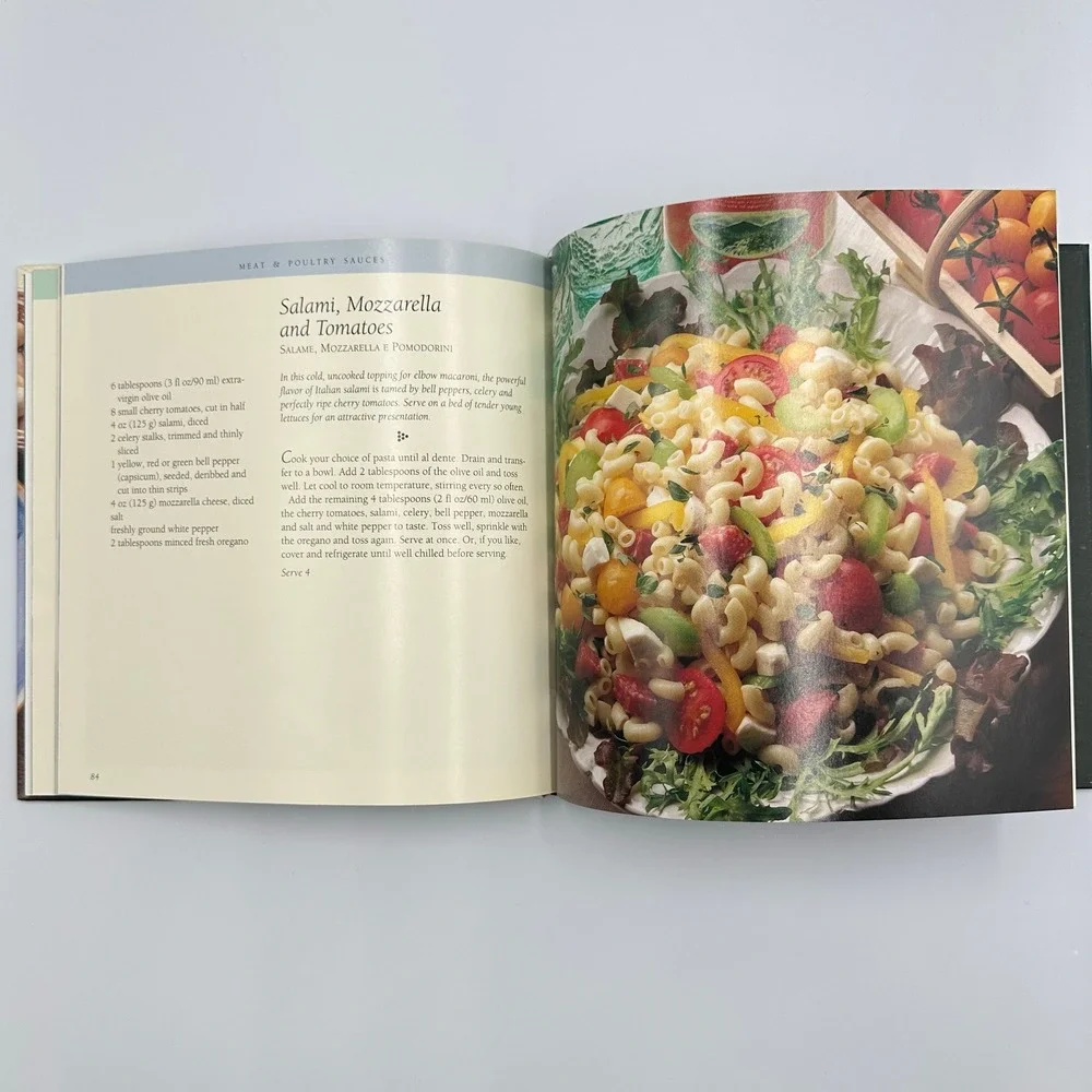 Williams-Sonoma Kitchen Library Lot 2 Pasta Sauces Cookies Biscotti Hardcover‎